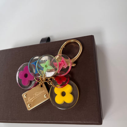 Louis Vuitton Multicolor Blooming Flowers Bag Charm