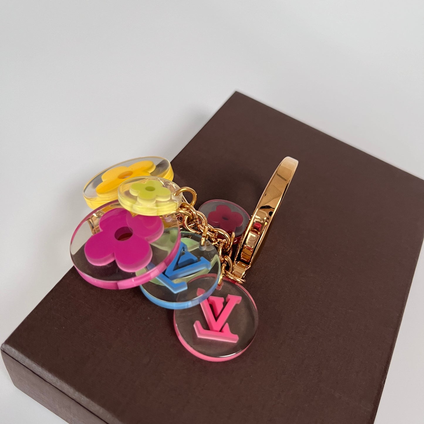 Louis Vuitton Multicolor Blooming Flowers Bag Charm
