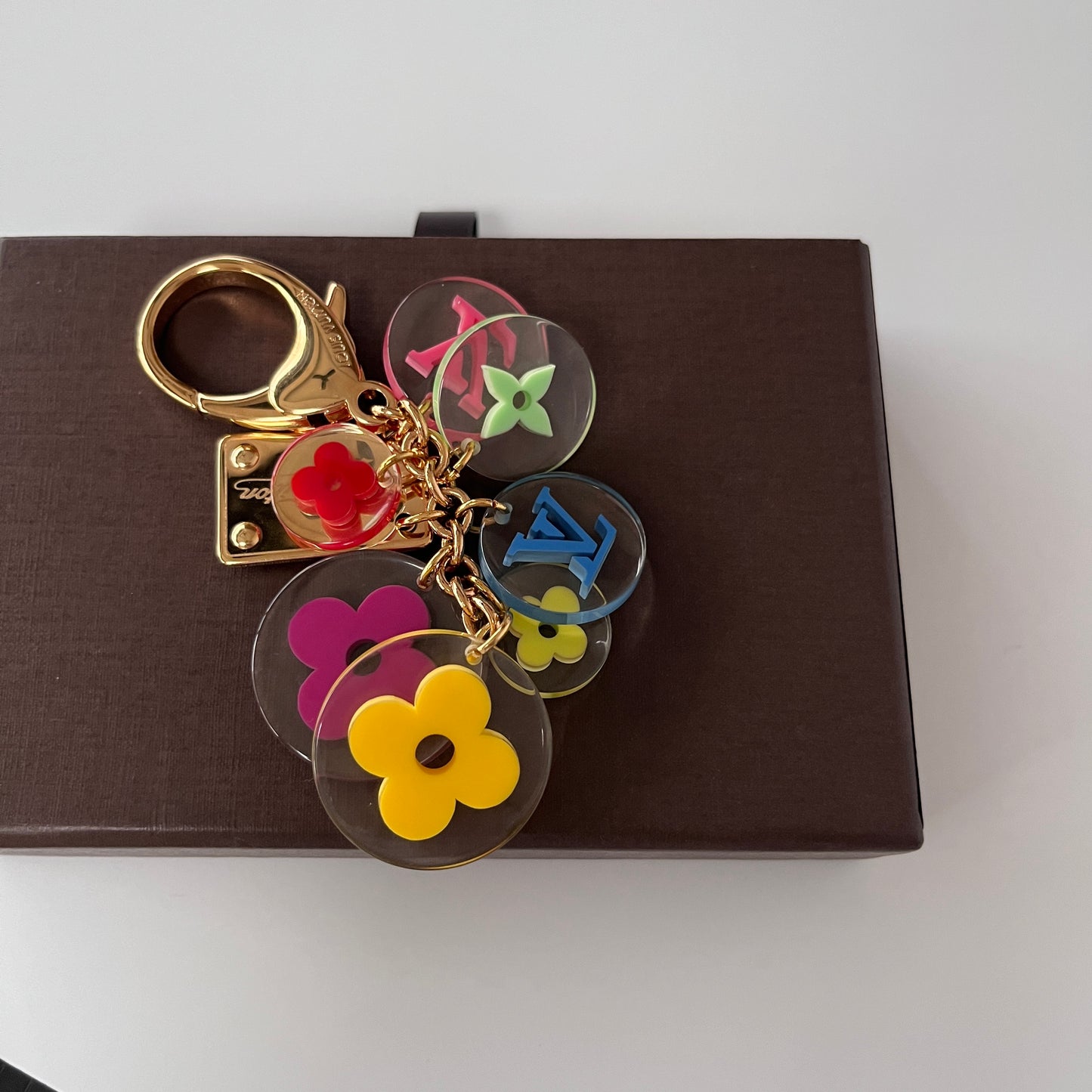 Louis Vuitton Multicolor Blooming Flowers Bag Charm