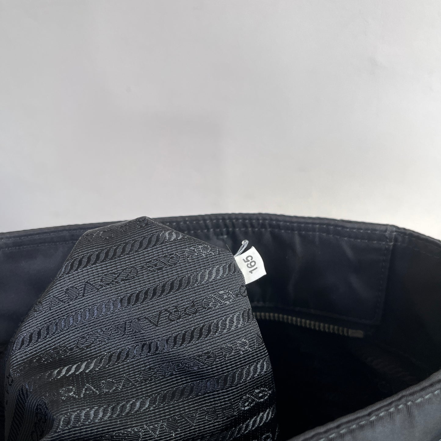 Prada Black Nylon Tote/ Shoulder Bag SHW