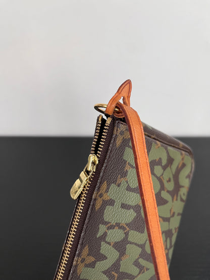 Louis Vuitton x Stephen Sprouse Kaki Monogram Graffiti Pochette