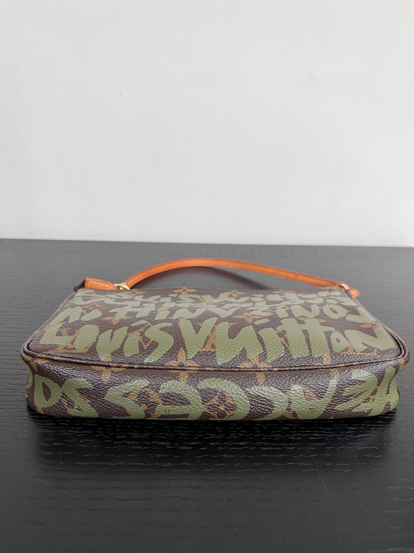 Louis Vuitton x Stephen Sprouse Kaki Monogram Graffiti Pochette