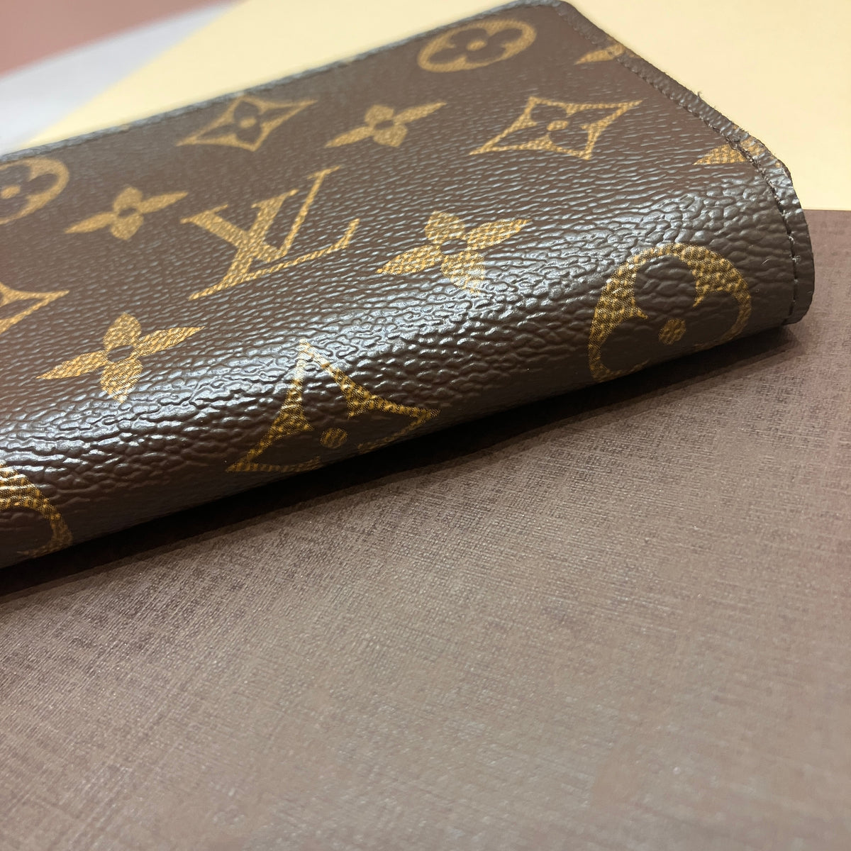 Louis Vuitton Clemence Monogram Zippy Long Wallet