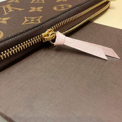 Louis Vuitton Clemence Monogram Zippy Long Wallet