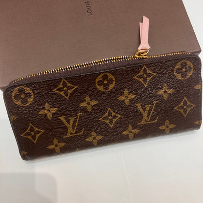 Louis Vuitton Clemence Monogram Zippy Long Wallet
