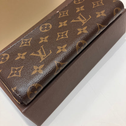 Louis Vuitton Clemence Monogram Zippy Long Wallet