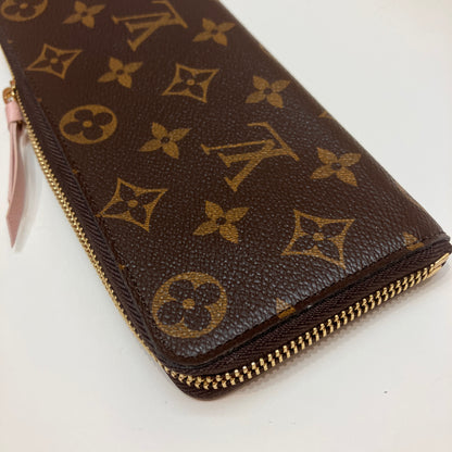 Louis Vuitton Clemence Monogram Zippy Long Wallet