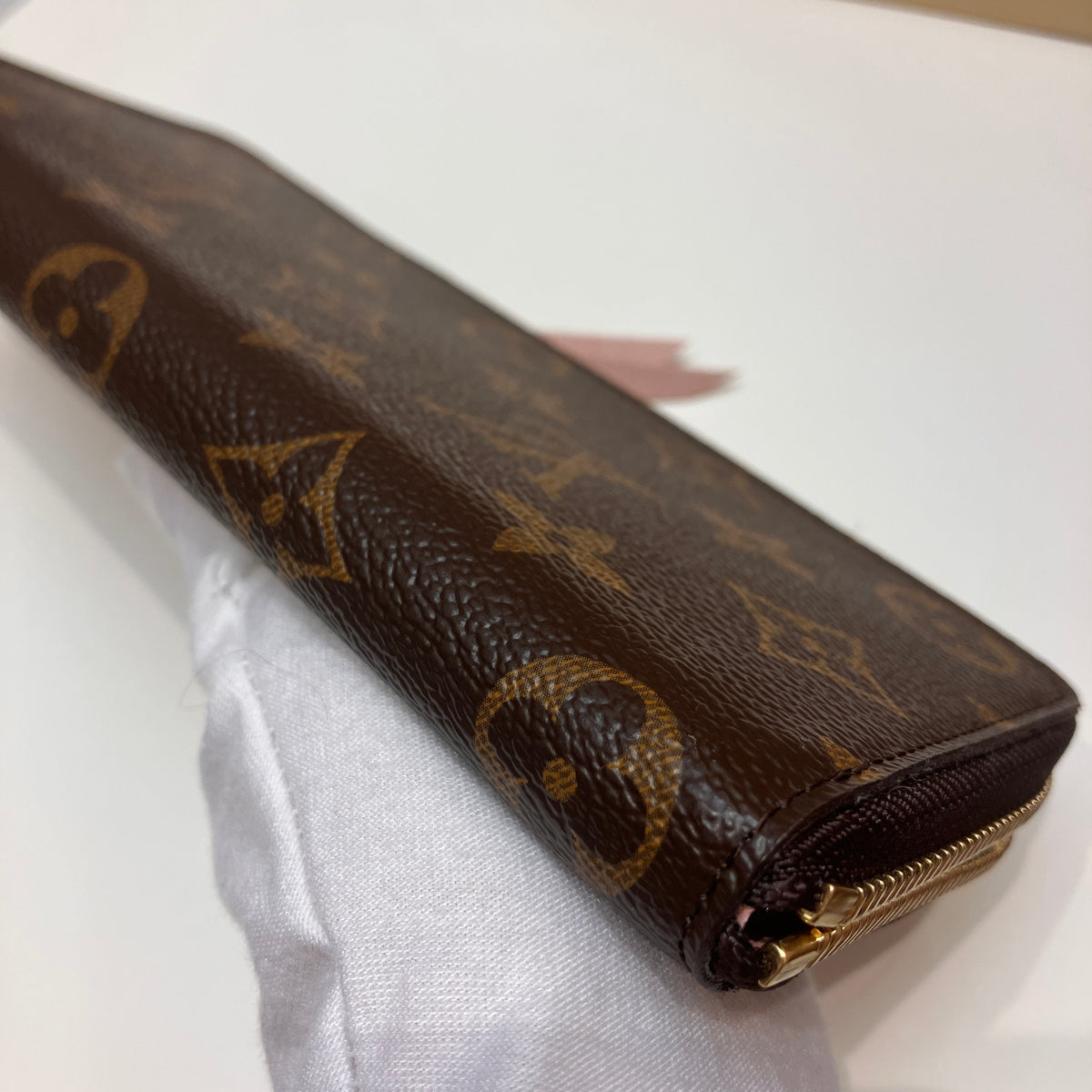 Louis Vuitton Clemence Monogram Zippy Long Wallet