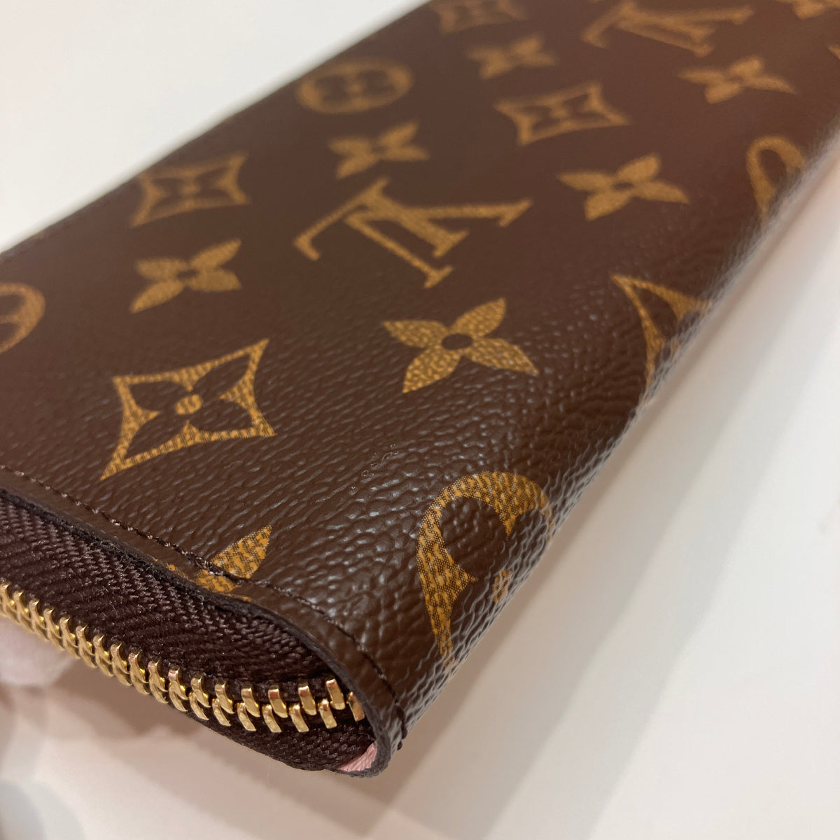 Louis Vuitton Clemence Monogram Zippy Long Wallet