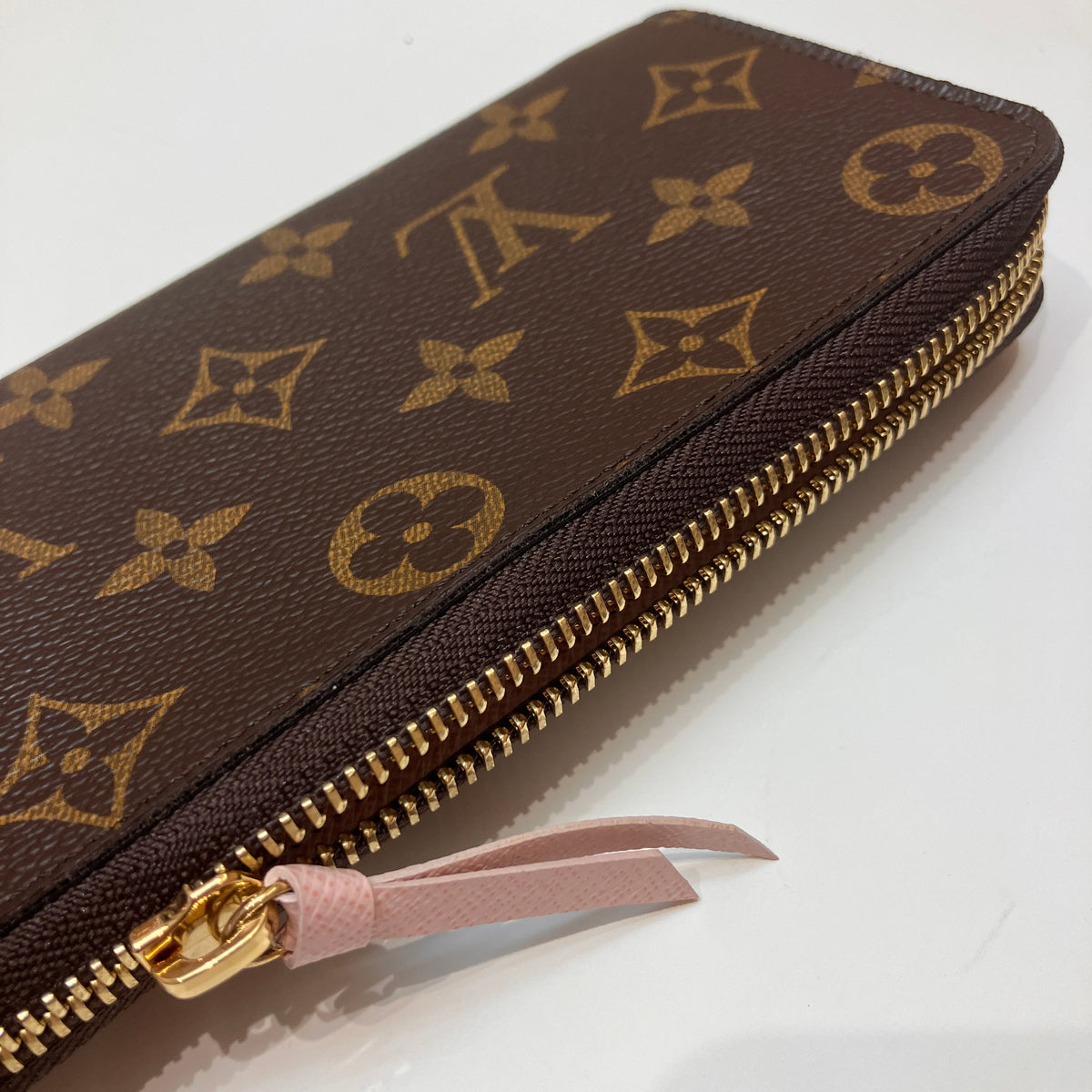 Louis Vuitton Clemence Monogram Zippy Long Wallet