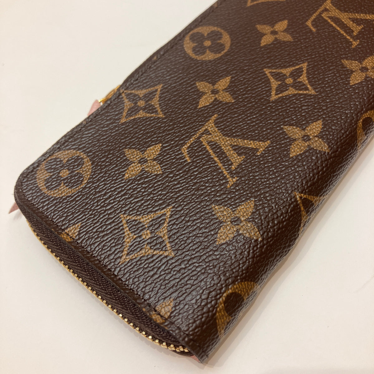 Louis Vuitton Clemence Monogram Zippy Long Wallet