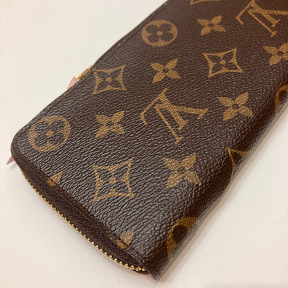 Louis Vuitton Clemence Monogram Zippy Long Wallet