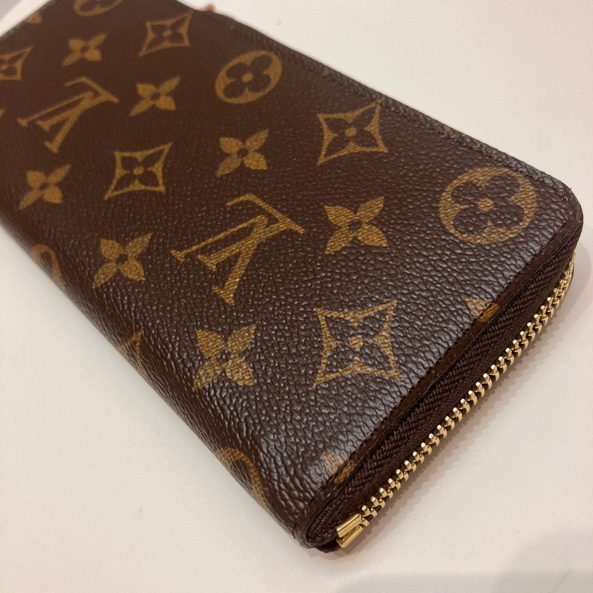Louis Vuitton Clemence Monogram Zippy Long Wallet