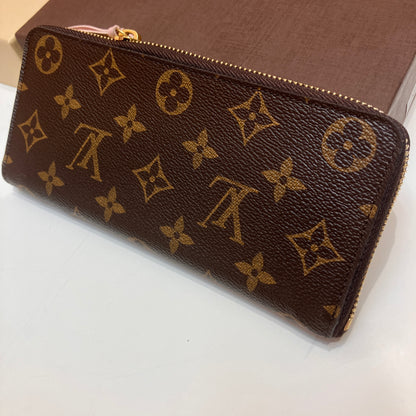 Louis Vuitton Clemence Monogram Zippy Long Wallet