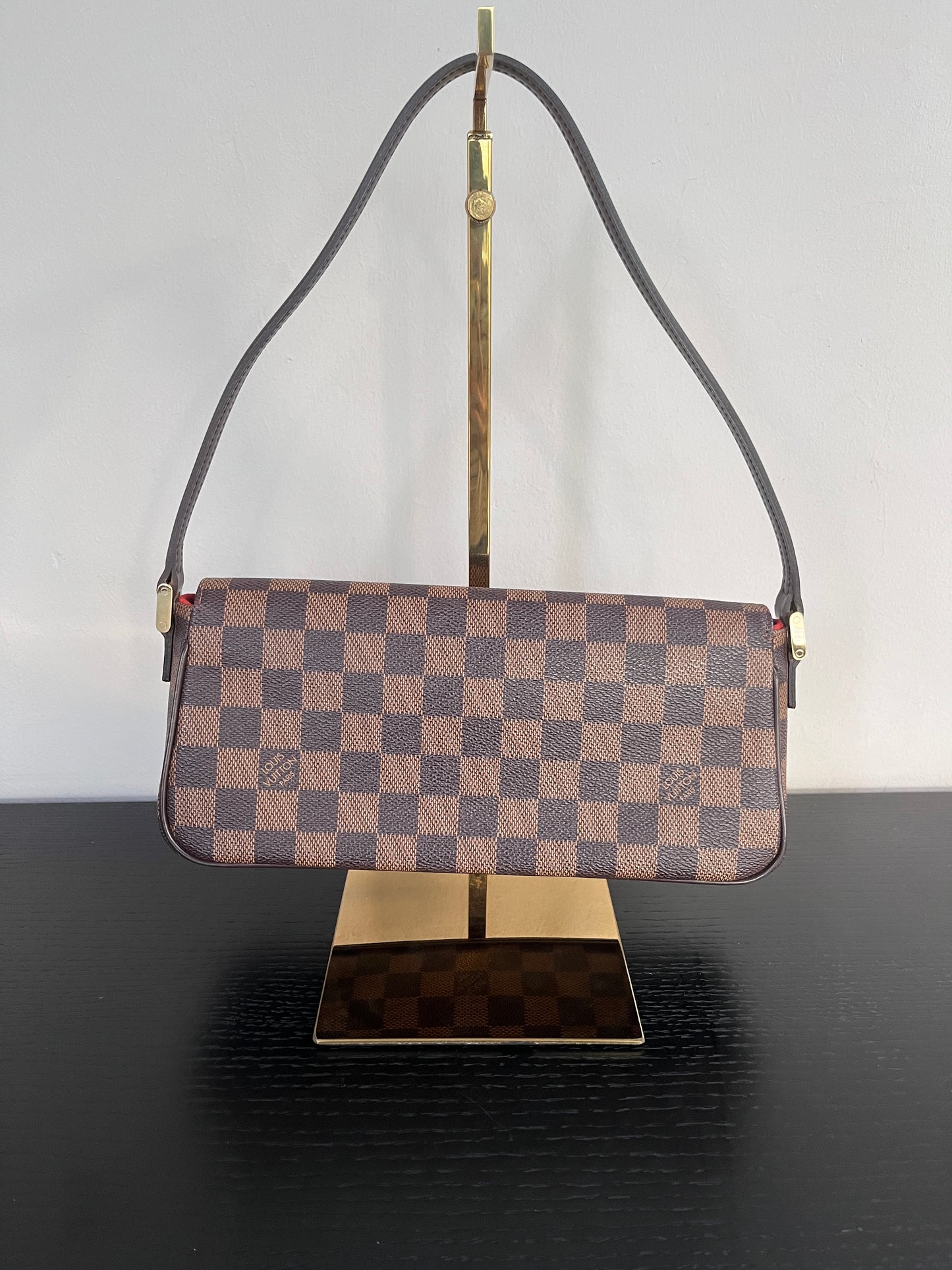 Louis Vuitton Recoleta Damier Ebene Shoulder Bag