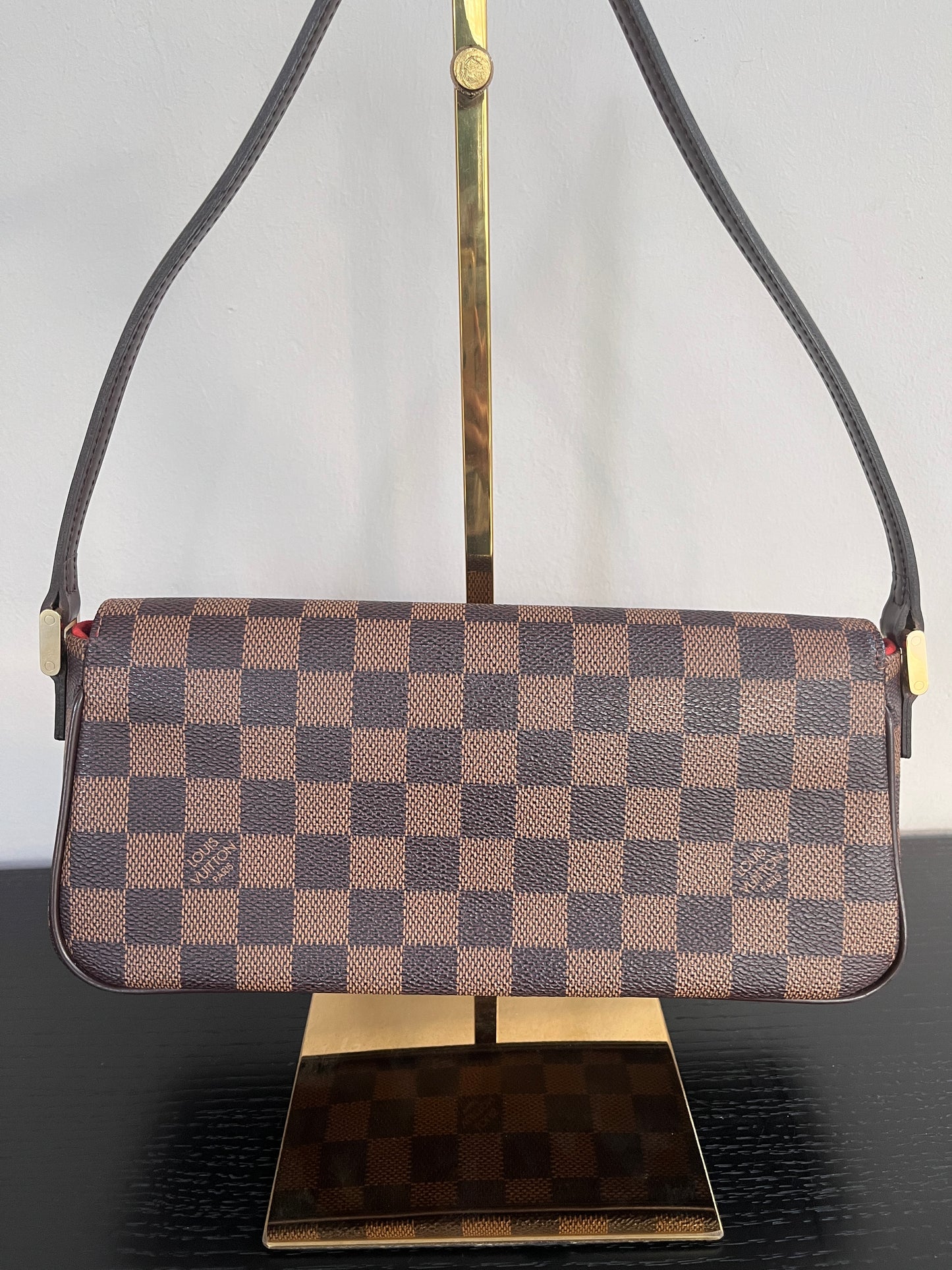 Louis Vuitton Recoleta Damier Ebene Shoulder Bag