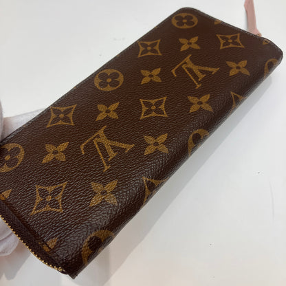 Louis Vuitton Clemence Monogram Zippy Long Wallet