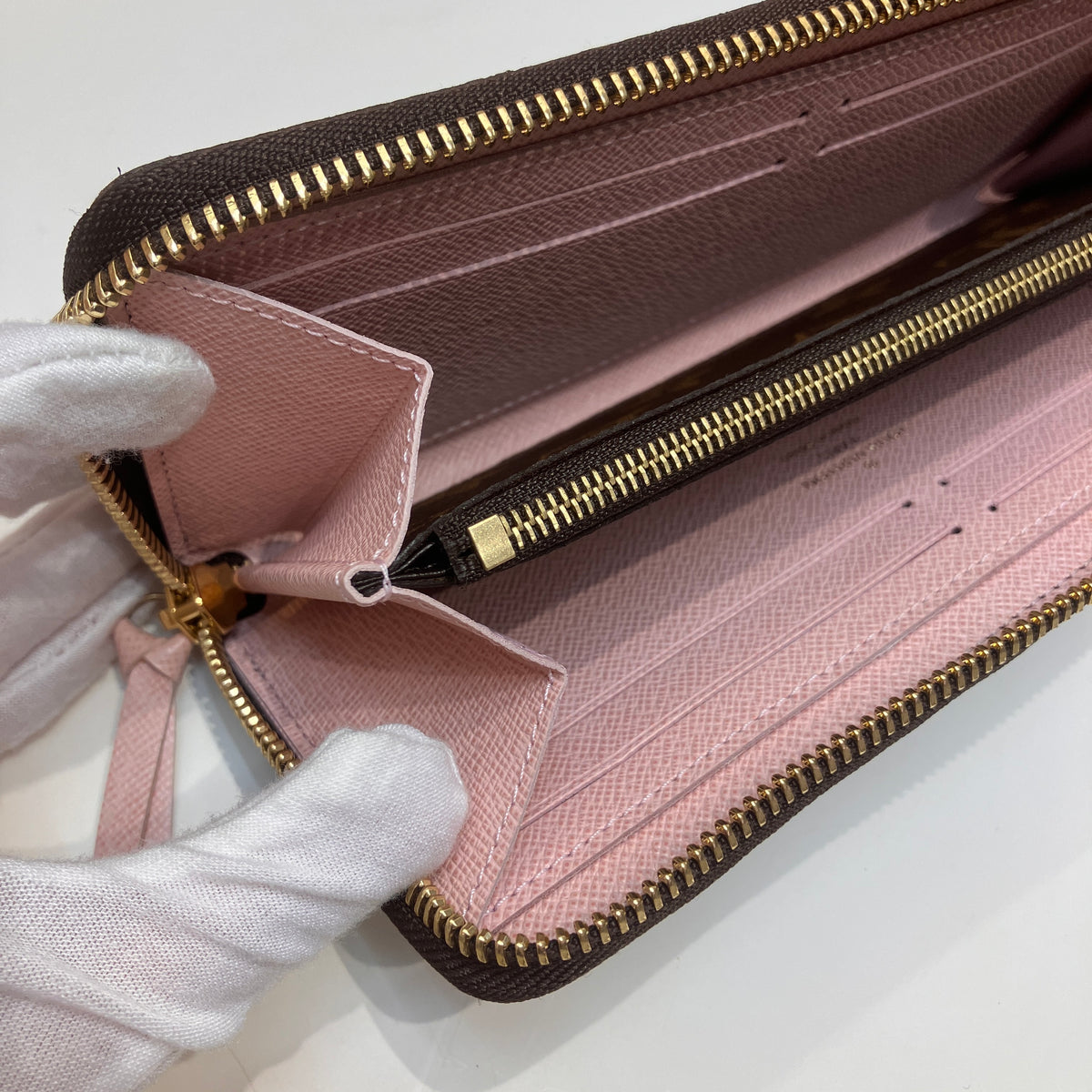 Louis Vuitton Clemence Monogram Zippy Long Wallet