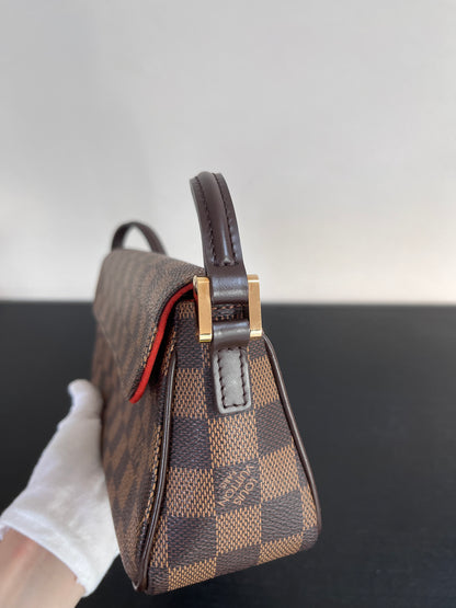 Louis Vuitton Recoleta Damier Ebene Shoulder Bag