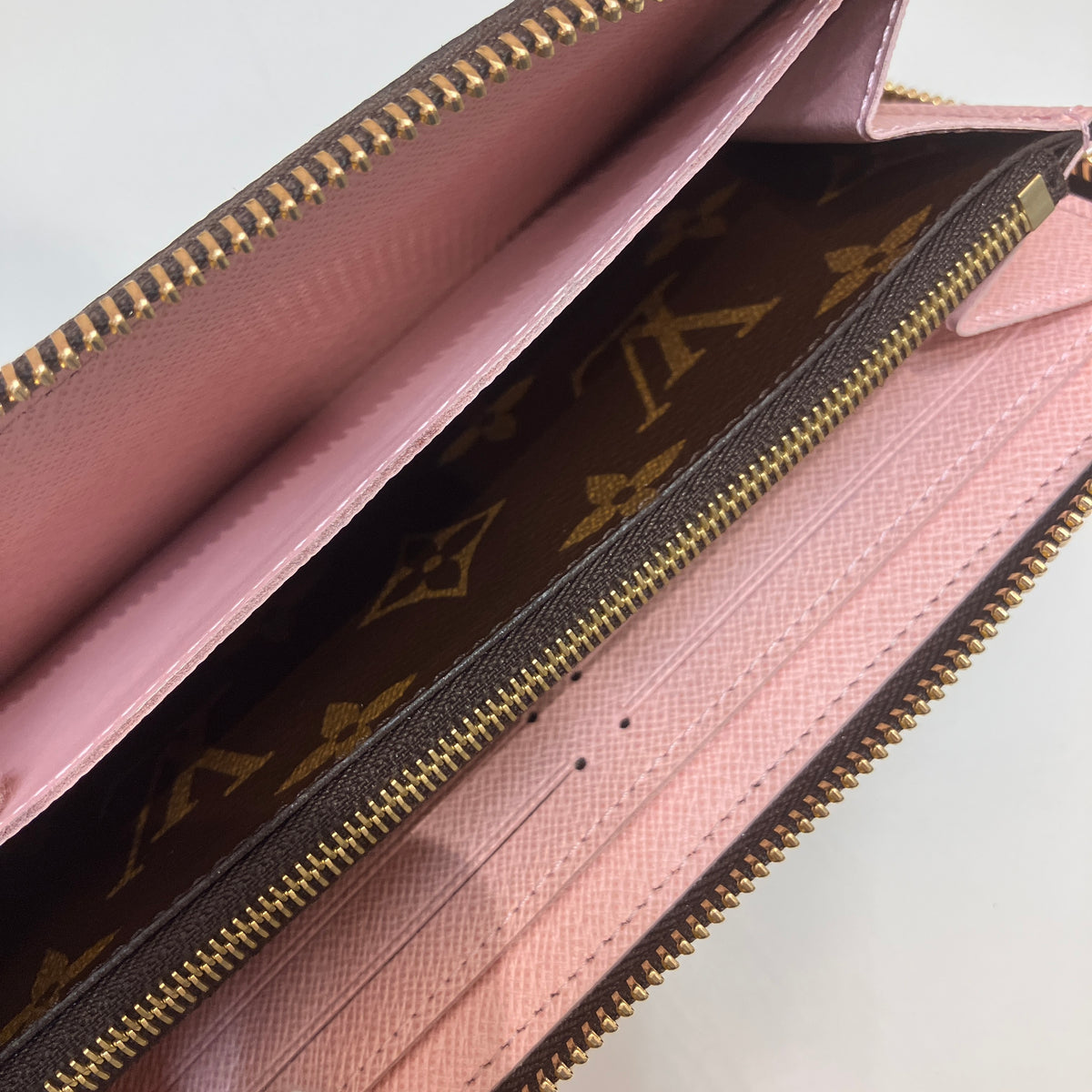 Louis Vuitton Clemence Monogram Zippy Long Wallet