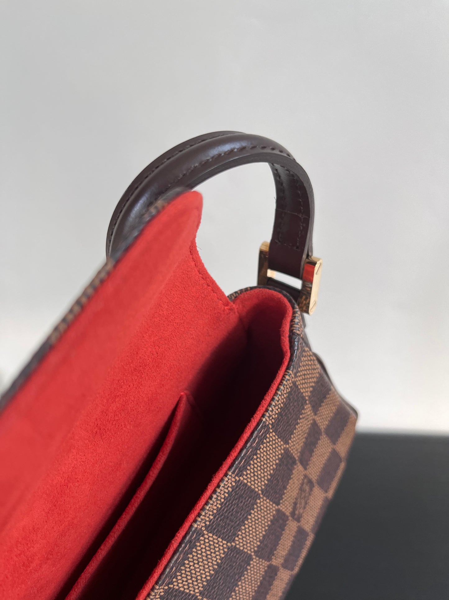 Louis Vuitton Recoleta Damier Ebene Shoulder Bag