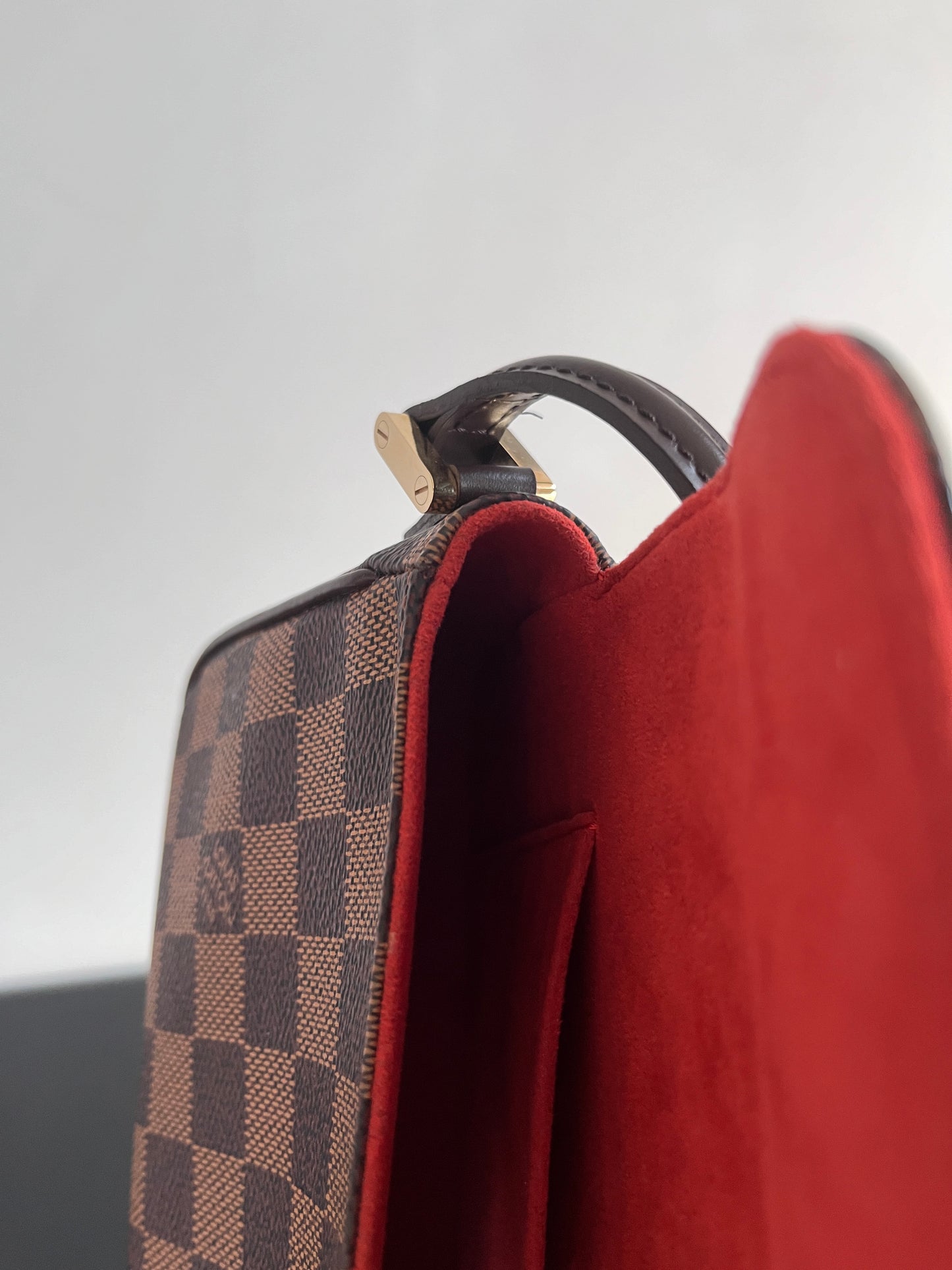 Louis Vuitton Recoleta Damier Ebene Shoulder Bag