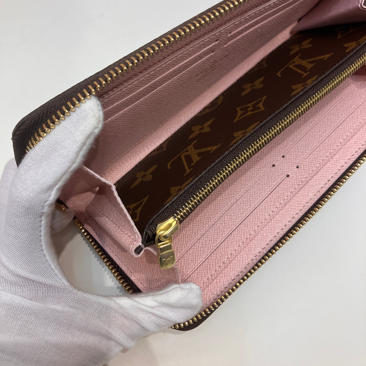 Louis Vuitton Clemence Monogram Zippy Long Wallet