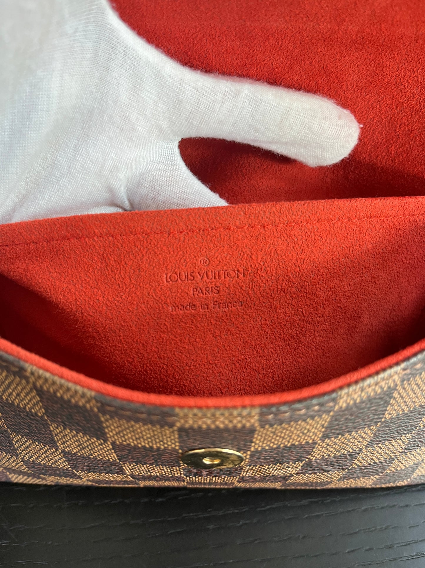 Louis Vuitton Recoleta Damier Ebene Shoulder Bag