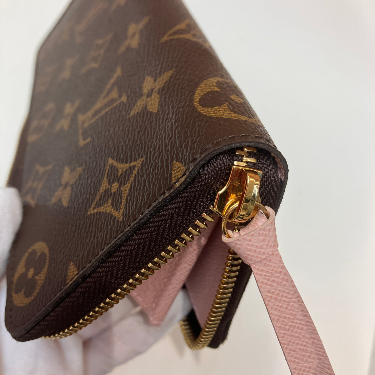 Louis Vuitton Clemence Monogram Zippy Long Wallet