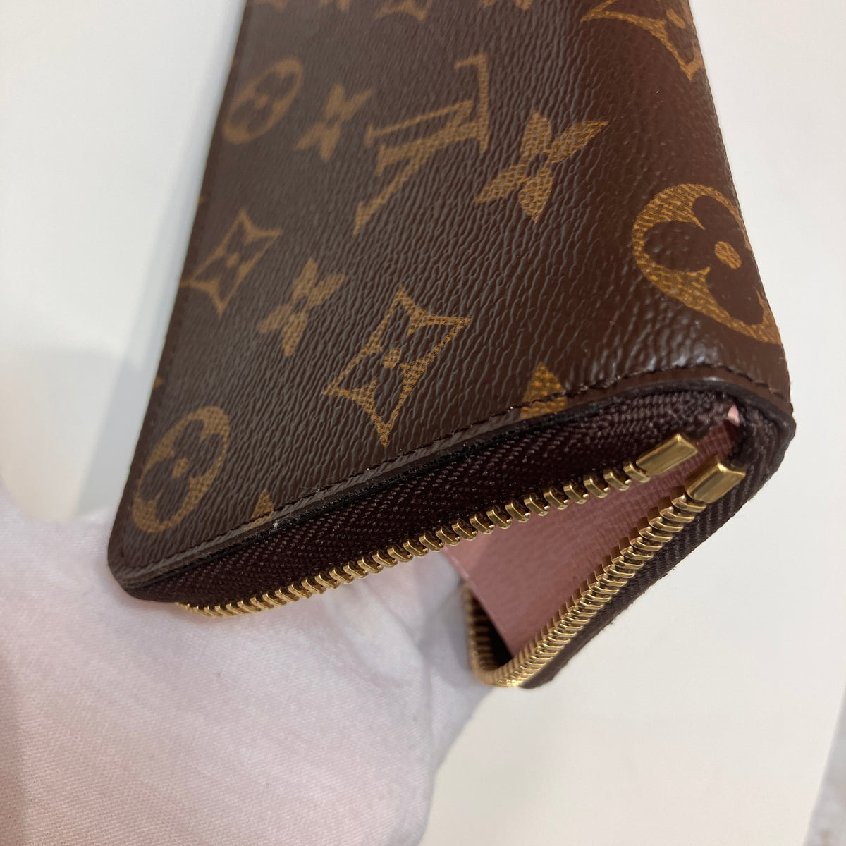 Louis Vuitton Clemence Monogram Zippy Long Wallet