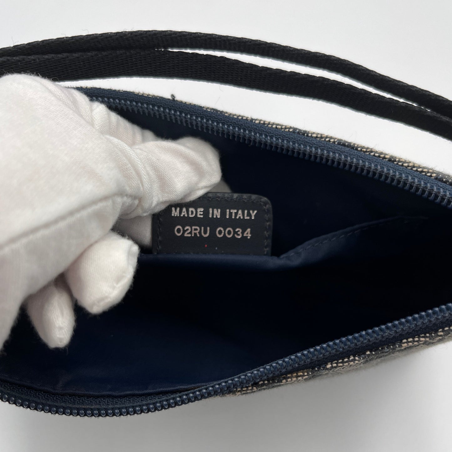 Christian Dior Vintage Oblique Shoulder Bag