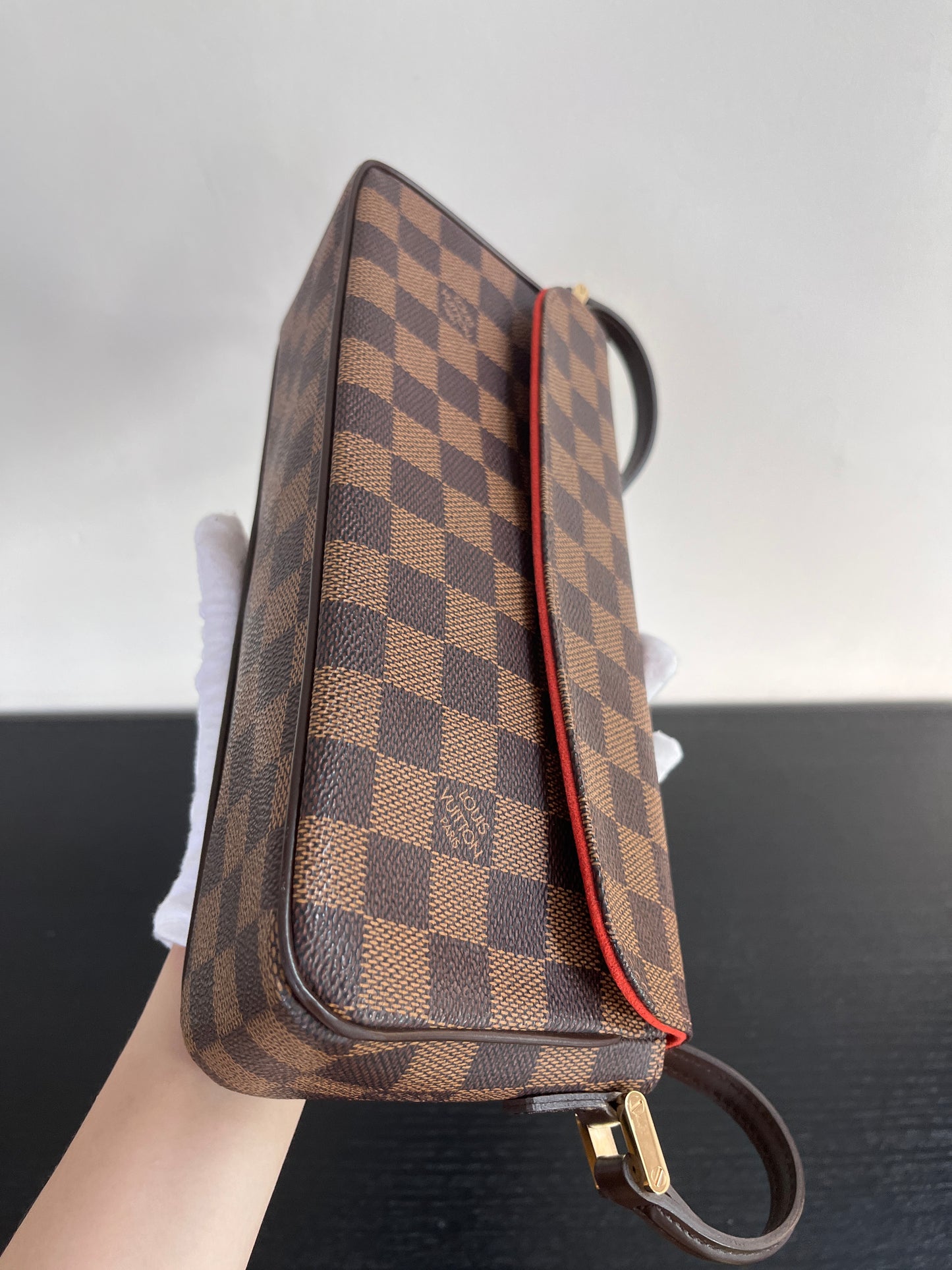 Louis Vuitton Recoleta Damier Ebene Shoulder Bag