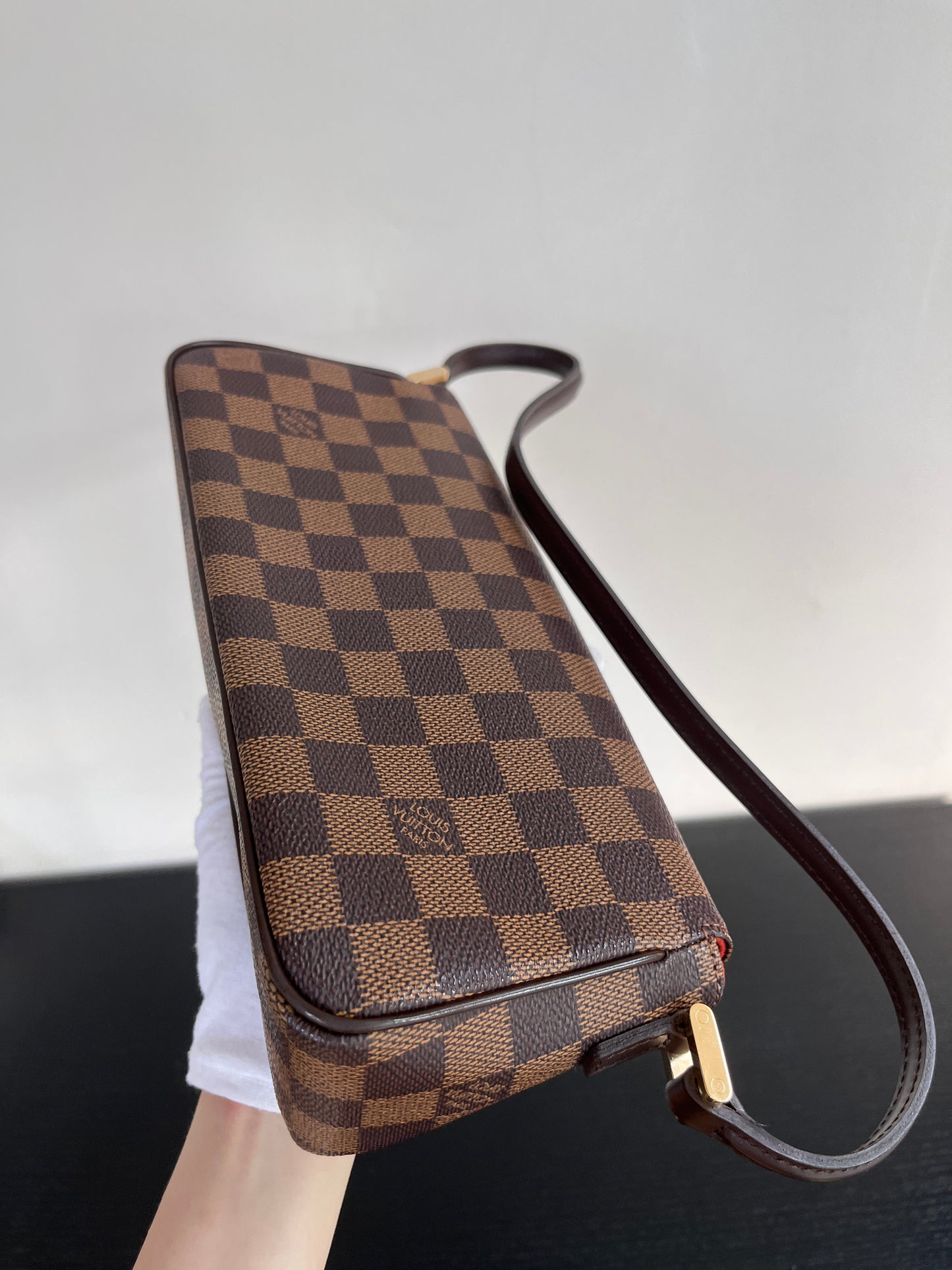 Louis Vuitton Recoleta Damier Ebene Shoulder Bag