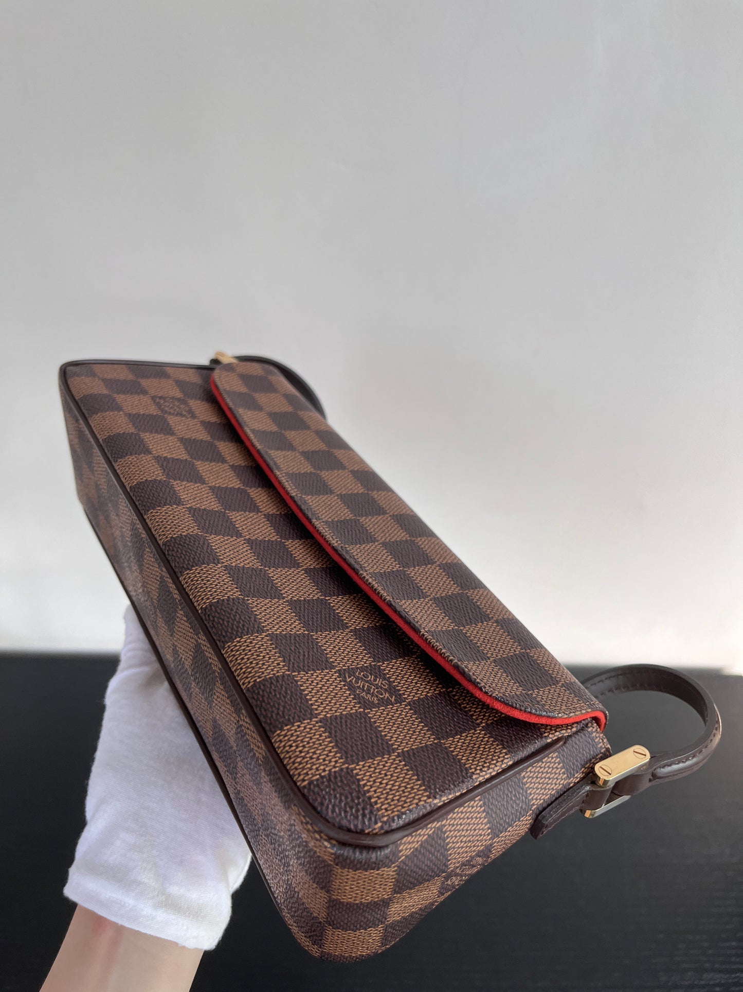 Louis Vuitton Recoleta Damier Ebene Shoulder Bag