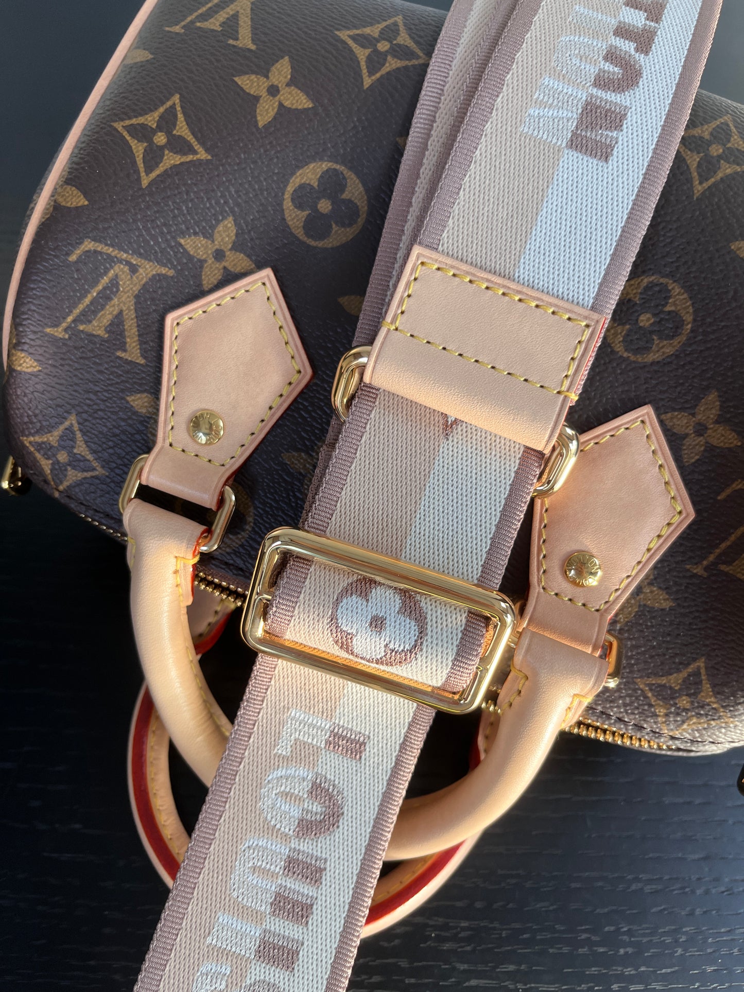 Louis Vuitton Speedy Bandoulière 20 Monogram NO LOCK & KEYS