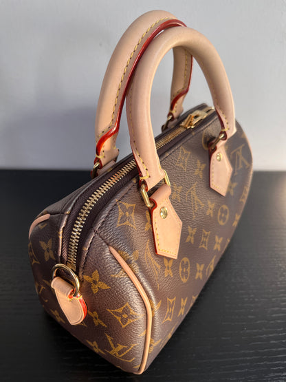 Louis Vuitton Speedy Bandoulière 20 Monogram NO LOCK & KEYS