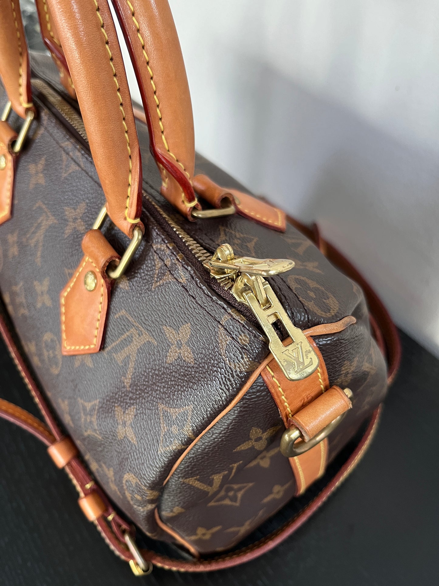 Louis Vuitton Speedy Bandoulière 25 Monogram Microchipped