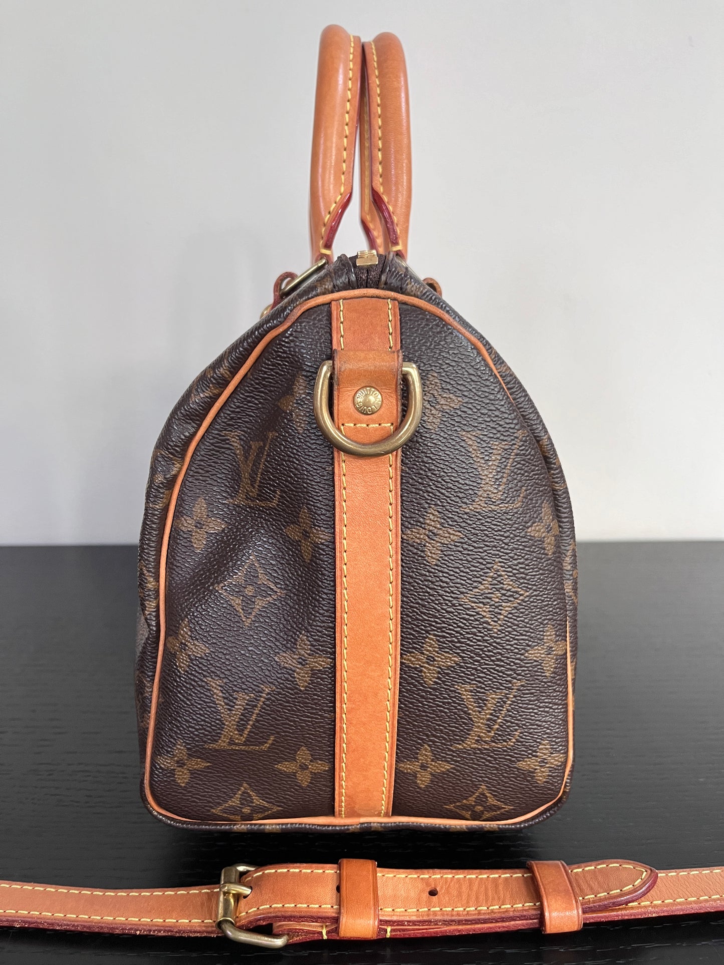 Louis Vuitton Speedy Bandoulière 25 Monogram Microchipped