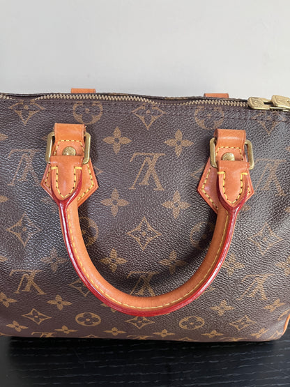 Louis Vuitton Speedy Bandoulière 25 Monogram Microchipped