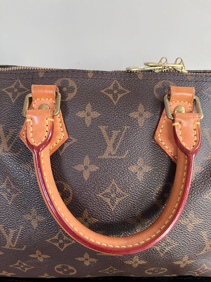 Louis Vuitton Speedy Bandoulière 25 Monogram Microchipped