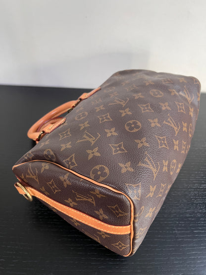 Louis Vuitton Speedy Bandoulière 25 Monogram Microchipped