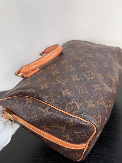 Louis Vuitton Speedy Bandoulière 25 Monogram Microchipped