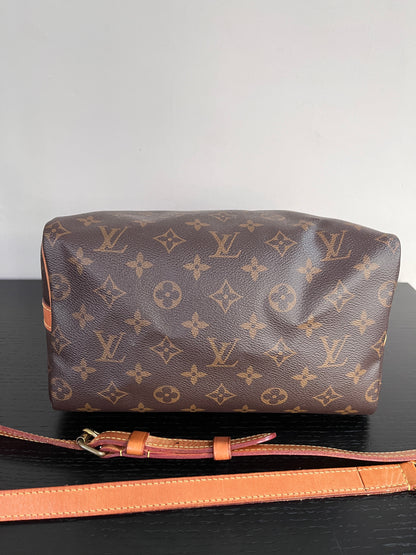 Louis Vuitton Speedy Bandoulière 25 Monogram Microchipped