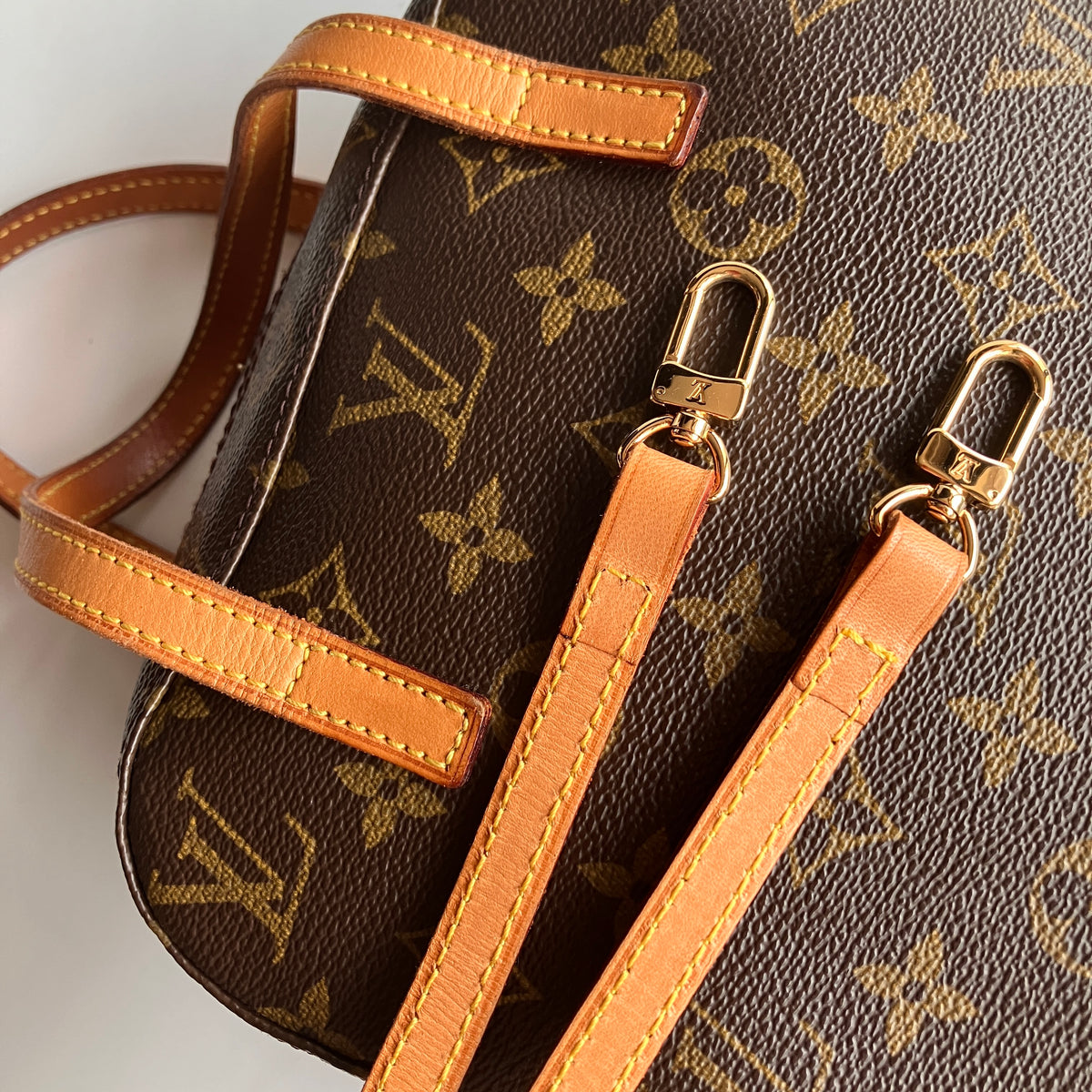 Louis Vuitton Vintage Spontini Monogram Crossbody Bag