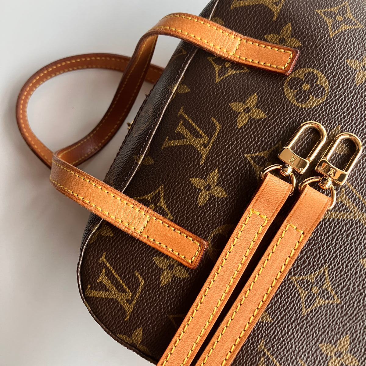 Louis Vuitton Vintage Spontini Monogram Crossbody Bag