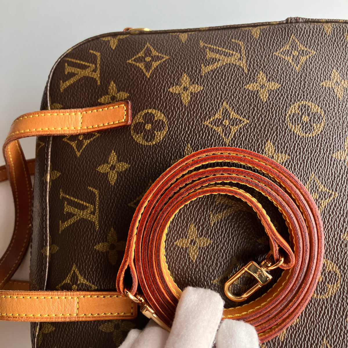 Louis Vuitton Vintage Spontini Monogram Crossbody Bag