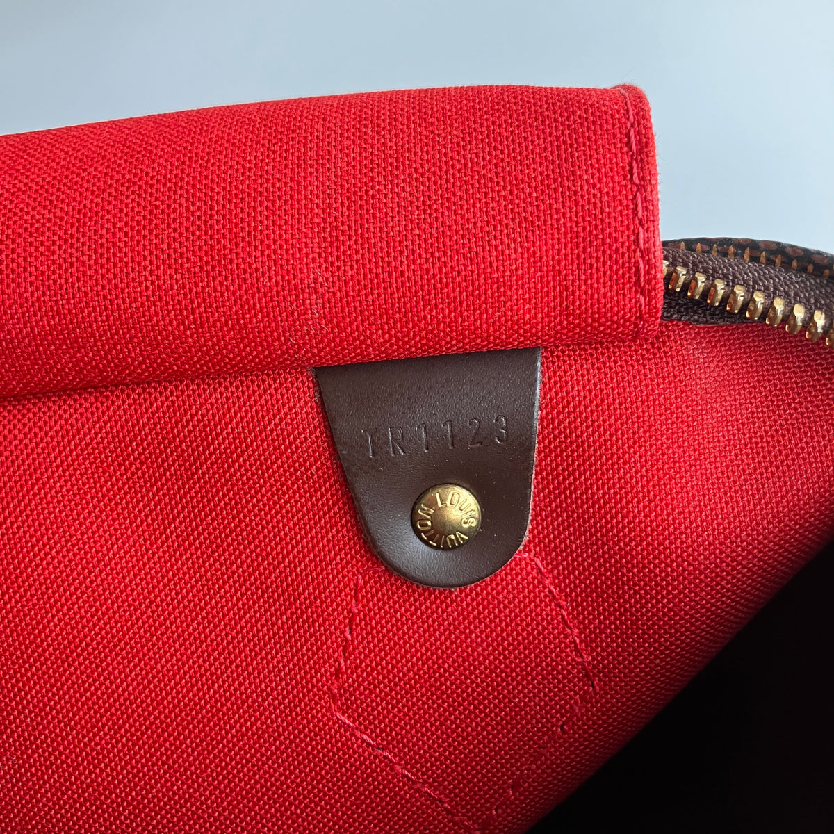 Louis Vuitton Speedy Bandouliere 30 Damier Ebene Crossbody Bag