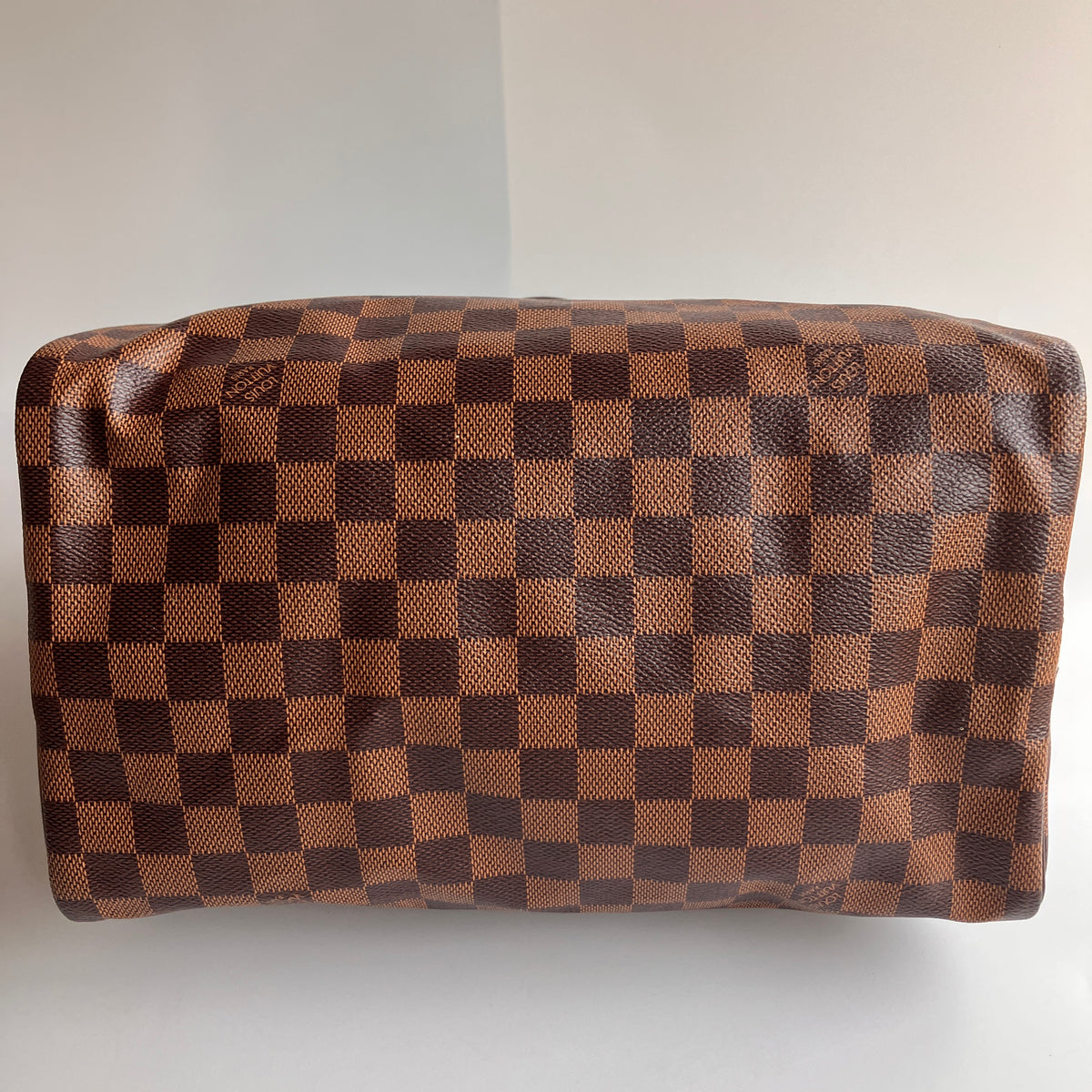 Louis Vuitton Speedy Bandouliere 30 Damier Ebene Crossbody Bag