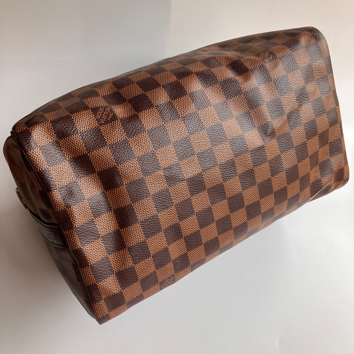 Louis Vuitton Speedy Bandouliere 30 Damier Ebene Crossbody Bag