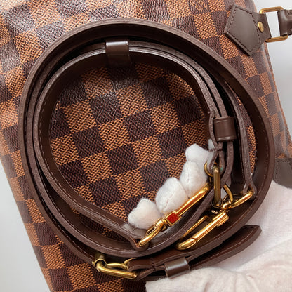 Louis Vuitton Speedy Bandouliere 30 Damier Ebene Crossbody Bag